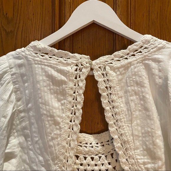 Free People Women's Megan Crochet Top - Picture 6 of 7